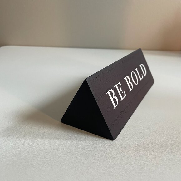Be Bold Desk Decor - Handcrafted - Picture 2 of 2